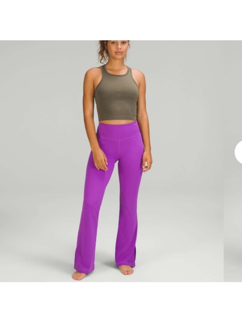 lululemon athletica High-Rise Purple Flare Leggings